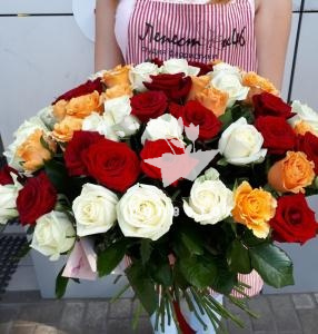 Микс роз «Сочный»