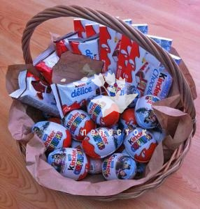 Корзина «сюрприз Kinder»