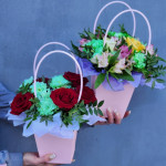 «Восхитительные контрастные» - магазин цветов «Лепесток» в Курске