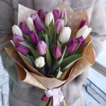 15 гиацинтов с оформлением - магазин цветов «Лепесток» в Курске