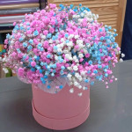 «11 кустиков синей хризантемы» - магазин цветов «Лепесток» в Курске